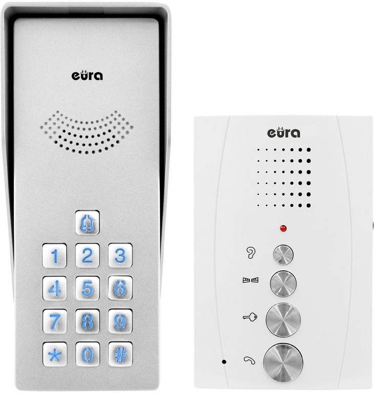 EURA ADP-38A3 Interphone ENTRA blanc