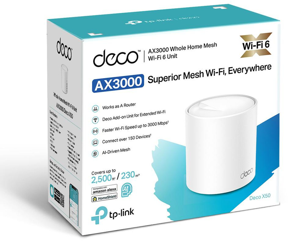 MESH-SYSTEM FÖR WI-FI I HEMMET TP-LINK DECO X50