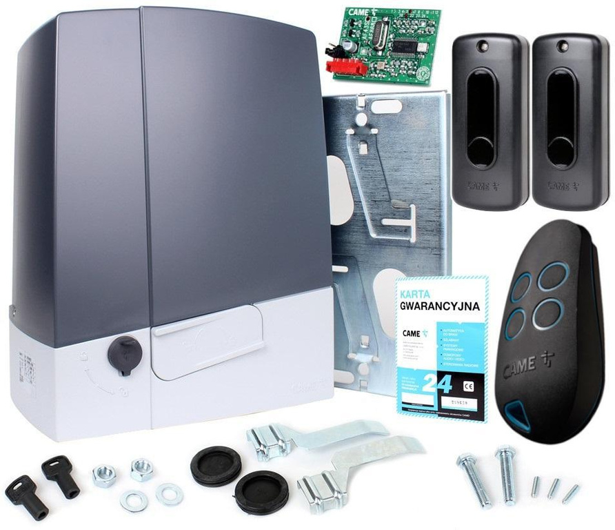 CAME BXV 6 SAFE ATOMO (8K01MS-012) - Kit pour portails coulissants jusqu'à 600 kg (télécommandes TOP)