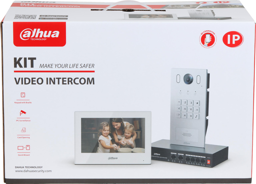 Dahua video door entry kit KTP05(F)