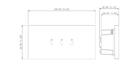 DAHUA VTO4202F-ML statusindicatormodule