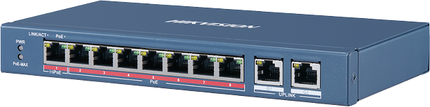 Switch HIKVISION POE DS-3E0310HP-E 10-PORT