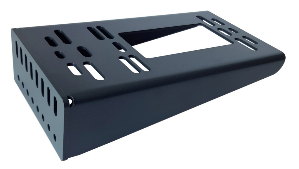 Base de montaje en poste OCYNK RAL7016 para operadores Nice, FAAC, Genius, SOMFY, BFT, DEA, CAME, ROGER