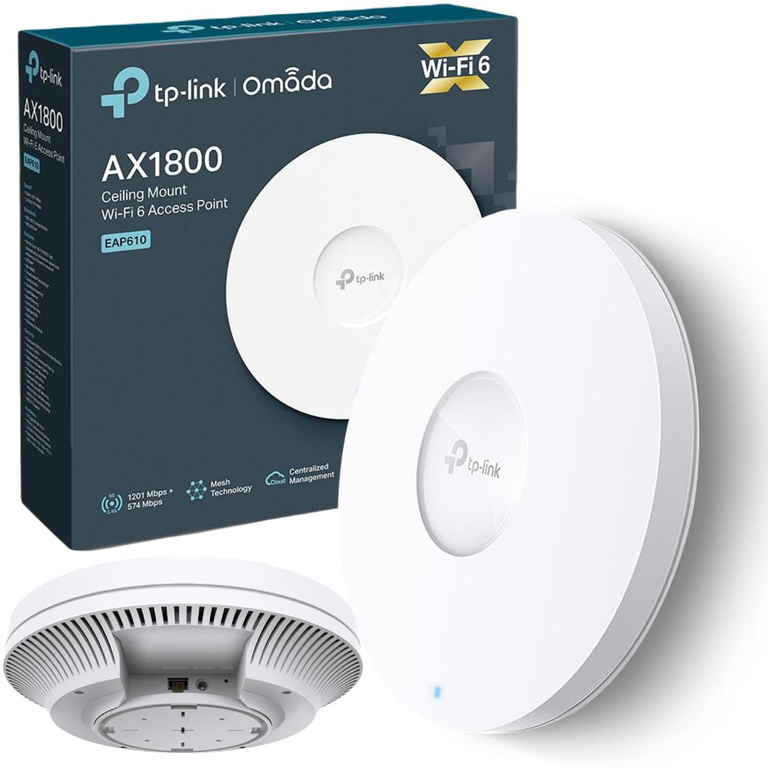 Access Point TP-LINK EAP610 WiFi 6 Dual Band dla firm i domu