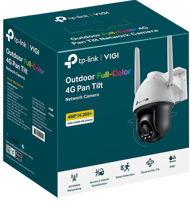 TP-LINK VIGI C540-4G CAMERA (4mm, LTE)