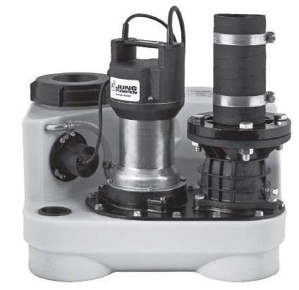 Compli 300 E (230V) - estación de bombeo completa para aplicaciones de interior Qmax = 30 m3/h, Hmax=10m