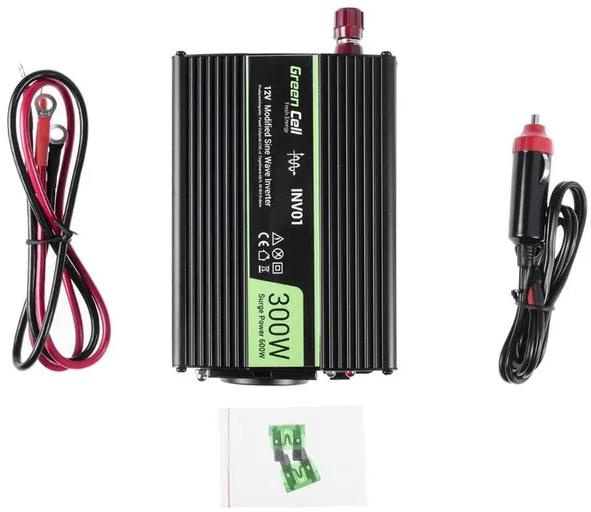 Grüne Zelle 12V -> 230V 500W/1000W SINUSOIDA MODIFIED INVERTER INV03DE