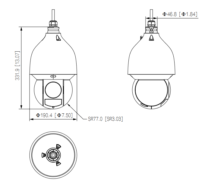 KAMERA IP DAHUA SD5A425GB-HNR