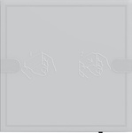 Sensor pulsador GIRA 4 Confort 1x KNX TS4 antracita 5001028