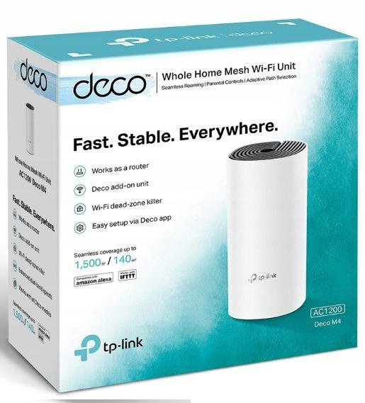Domowy System Wi-Fi Mesh TP-Link Deco M4, Jednostkowy Pakiet