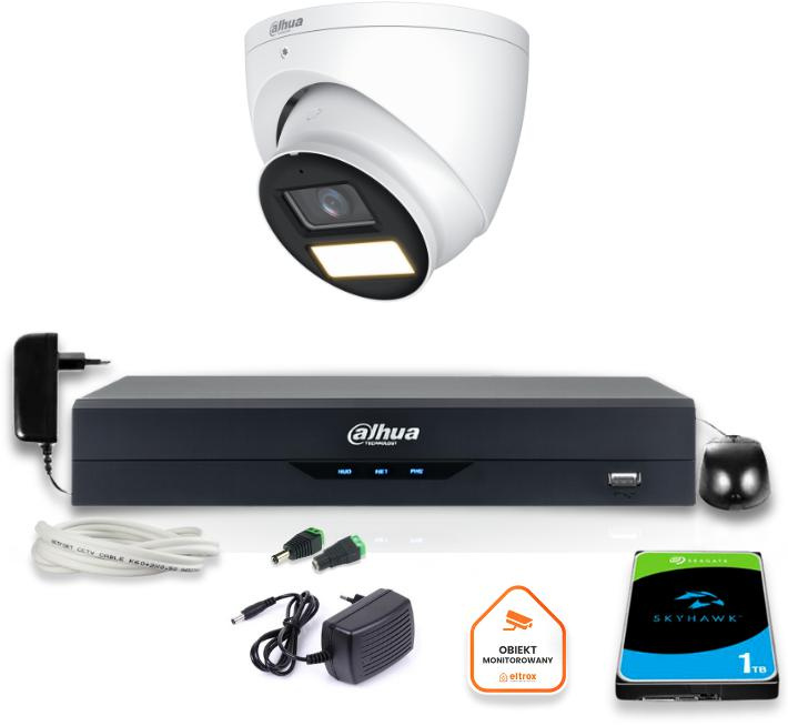 Dahua bewakingskit 4in1 FullHD buitencamera DVR 1TB schijf