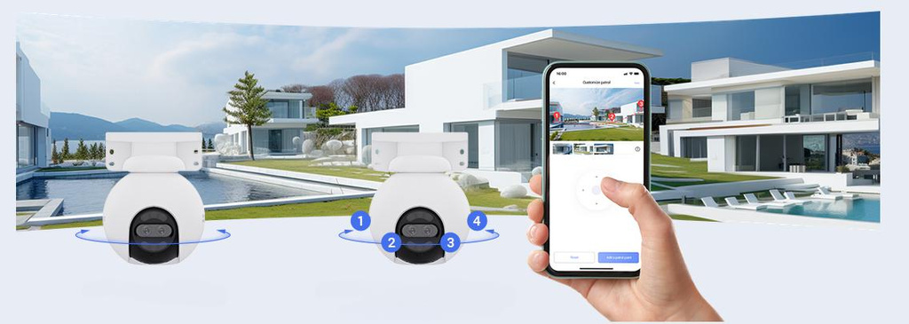 Ezviz H80x Dual 4K 8MP+2MP 4mm IP Camera