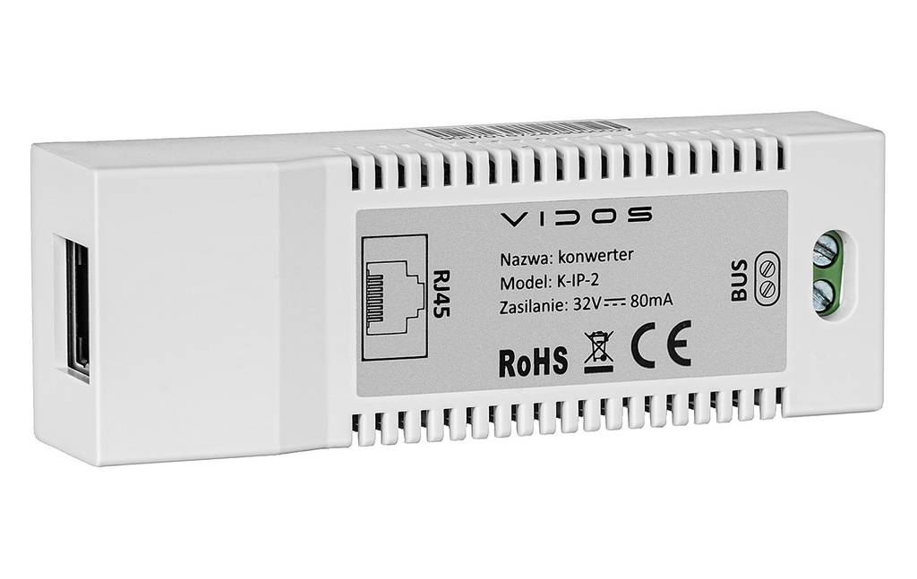 Vidos 2IP K-IP-2 convertitore di sistema per sistemi di monitoraggio