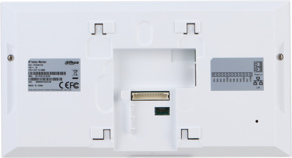 Videocitofono DAHUA VTH2421FW-P con touch screen