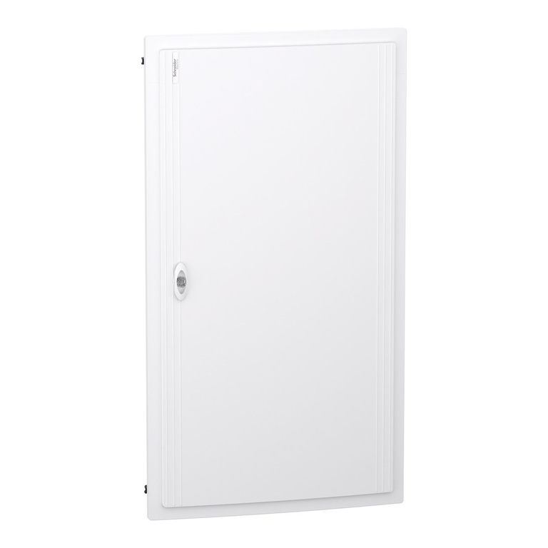 PrismaSeT XS PSXS-6-24-PT-B enclosure, flush-mounted, white door, 6 rows, 24 modules per row, IP40, IK09