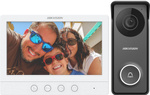 Hikvision DS-KIS213 video intercom with camera and video communication monitor