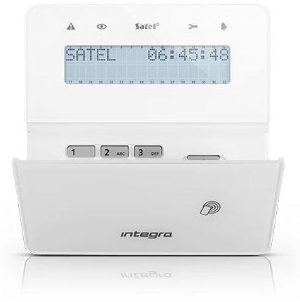 Clavier SATEL INT-KLFR-W avec lecteur RFID, Grade3