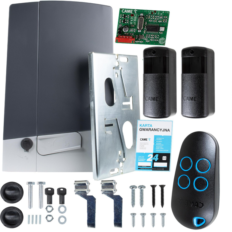 CAME BXV 4 PLSada pohonu posuvné brány US TOP s dálkovým ovládáním do 400 kg CE 230 V enkodér