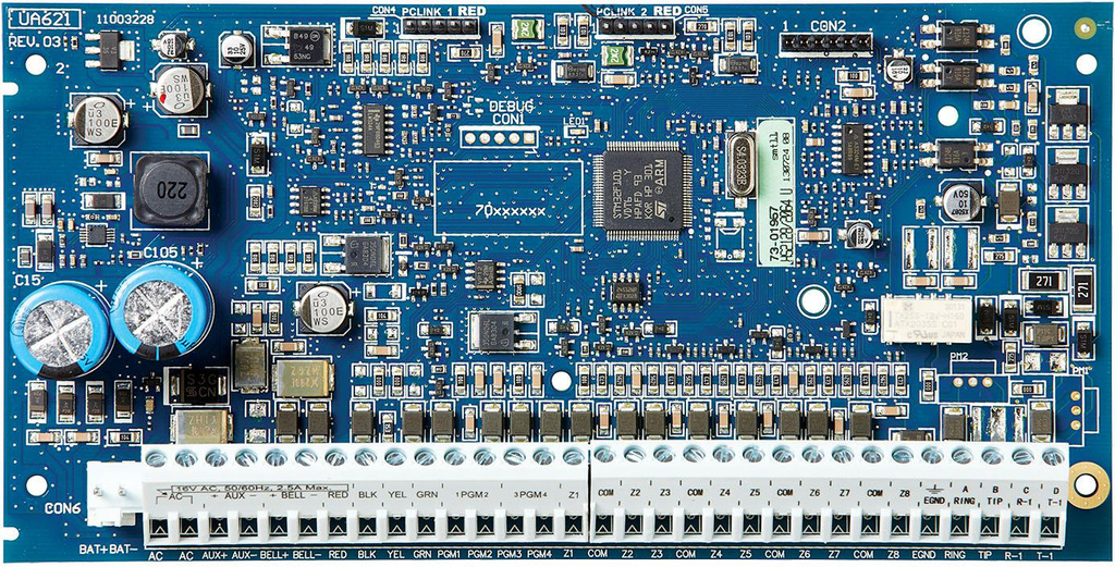 DSC-Bedienfeld HS2064PCBE DE KEINE HANDBÜCHER HS2064PCBE