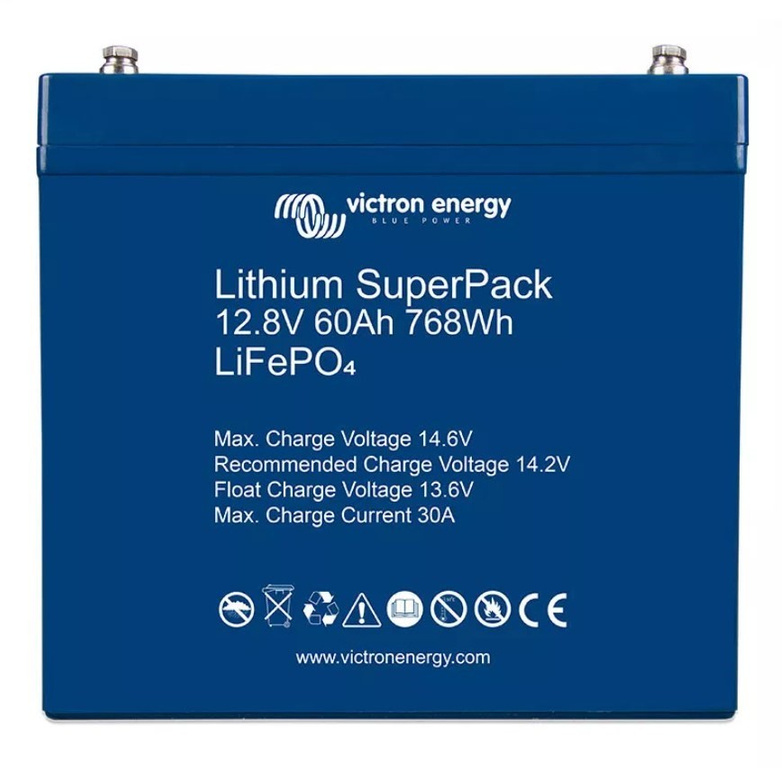 Batterie Victron Energy LiFePO4 Superpack 60Ah 12V BMS