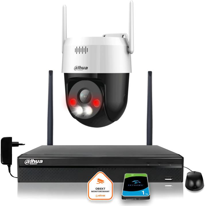 Dahua IP supraveghere kit wireless 5MPx camera P5AE-PV DVR 1TB