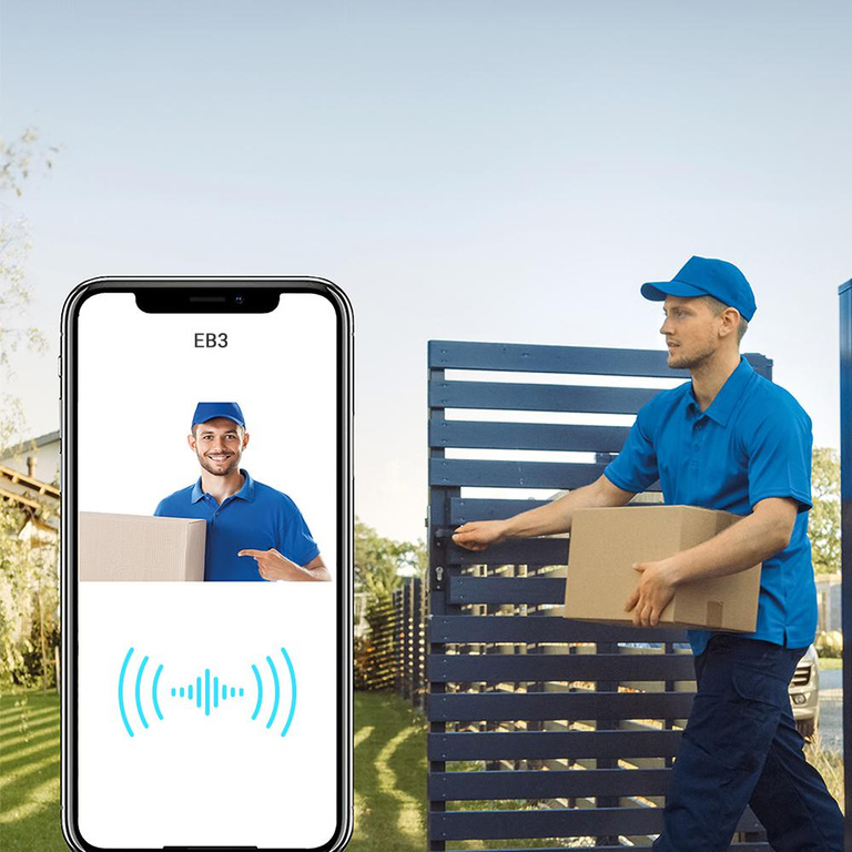 EZVIZ EB3 Cameră fără fir (3MP) Type-C cu panou solar