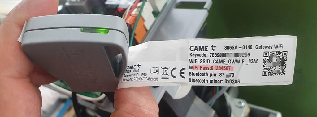 CAME KEY (806SA-0140) - WiFi/Bluetooth-Modul zur Steuerung von CAME-Antrieben