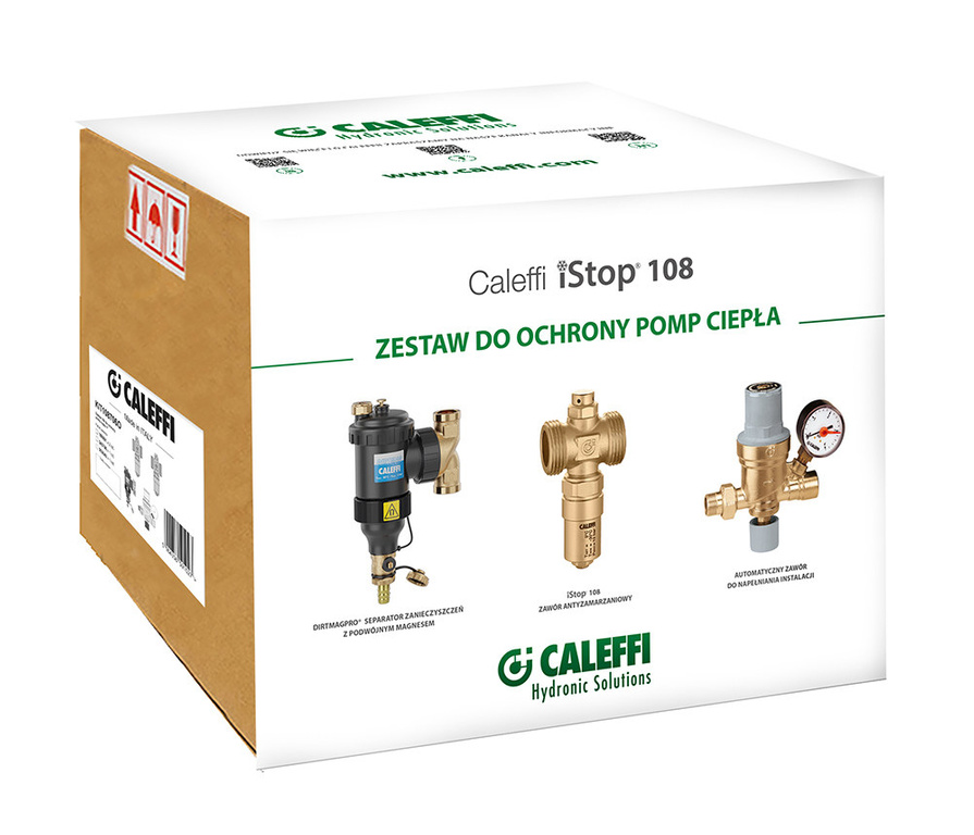 CALEFFI Hőszivattyú védelmi készlet iSTOP 1"