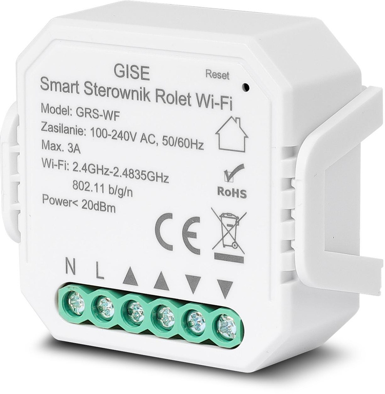 GISE Smart WiFi roller shutter controller GEN 2 | Tuya | GRS-WF