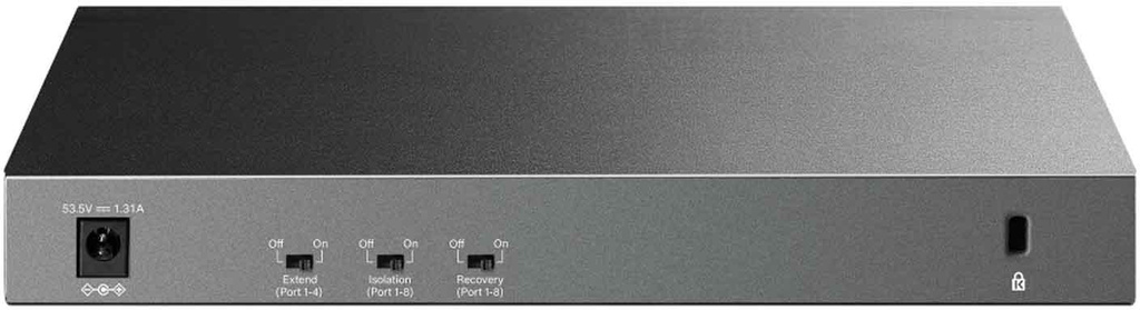 Switch TP-Link LS1210GP 8-poorts Gigabit PoE+ Beheerd