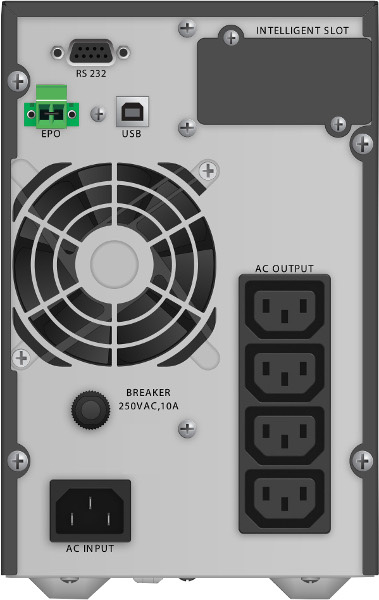 UPS EMERGENCY POWER SUPPLY PowerWalker VFI 1000 TG