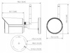 CAMÉRA IP DAHUA IPC-HFW1430DS-SAW-0280B