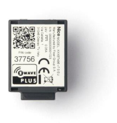 Interfaz Nice IBT4ZWAVE para controlar la domótica a través de la tecnología Z-Wave