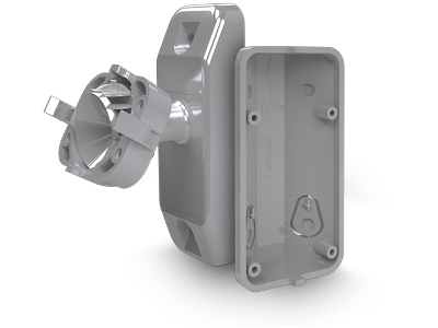 SATEL BE WAVE Set of wall brackets for OPAL AOD-210 BRACKET C GY ABAX2 detectors