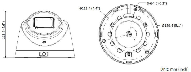 HIKVISION IP-KAMERA DS-2CD1H43G2-IZ 2.8-12mm DE