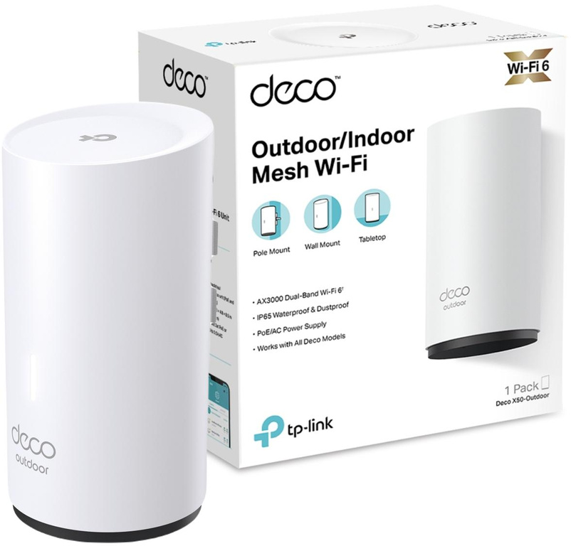 HOME WI-FI MESH SYSTEM TP-LINK DECO X50-OUTDOOR