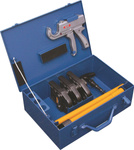 Tool set Press hand crimper and U profile crimping jaws 16-25