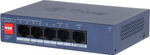 Switch industrial Dahua CS4005-4ET1GT-36 5 PoE Fast Ethernet ports 1 Gigabit uplink port