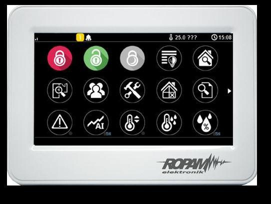 ROPAM TOUCH KEYPAD TPR-4WS-P OPTIMAGSM, NEOGSM-IP