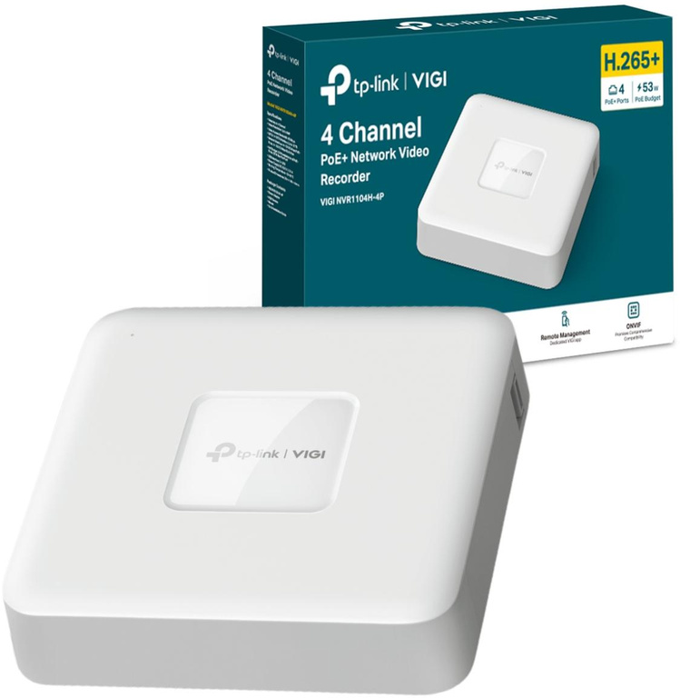 ENREGISTREUR TP-LINK VIGI NVR1104H-4P