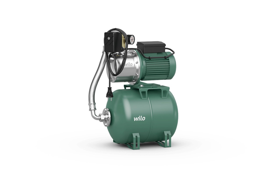 Wilo-Jet HWJ 202-EM/2-2 Självsugande hydrofor för hushållsbruk