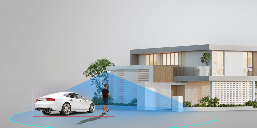 Cameră IP Ezviz H5 PoE 2K 3MPx