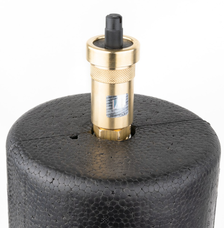 Giunto idraulico BLH 801, 4x GW G 1 pollice, 4x GW G 1/2 pollice, isolamento termico, sfiato automatico, valvola di scarico, termometri
