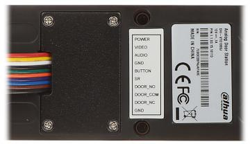 DAHUA KTA02 video intercom set with camera and monitor