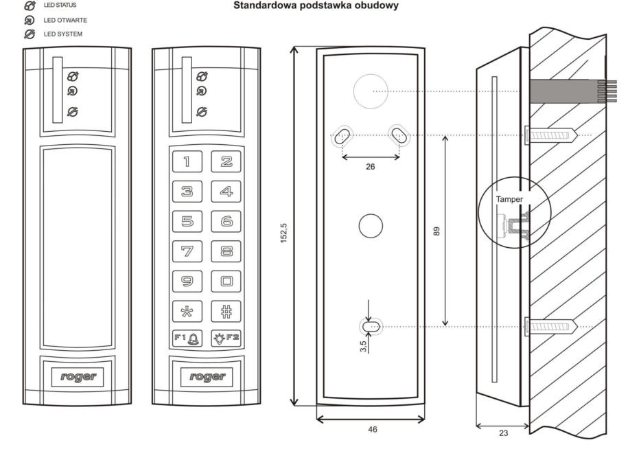 ROGER PRT12EM-G PROXIMITY READER