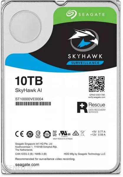 Seagate SkyHawk AI HDD ST10000VE001 10TB