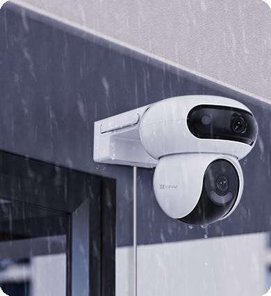 Cameră IP Ezviz H90 cu rezoluție de 4MP+4MP