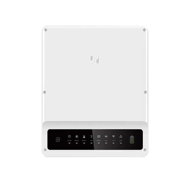 GoodWe GW6K-BT Hybrid-Wechselrichter, WiFi, Smart Meter, Batterie-Backup, 6 kW.