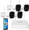 KIT DE SURVEILLANCE WIFI SANS FIL BCS-B-KITW(2.0)