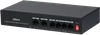 Switch Dahua PFS3006-4ET-36 - 6-port, 4x PoE, 10/100Mbps, 36W Stromversorgung